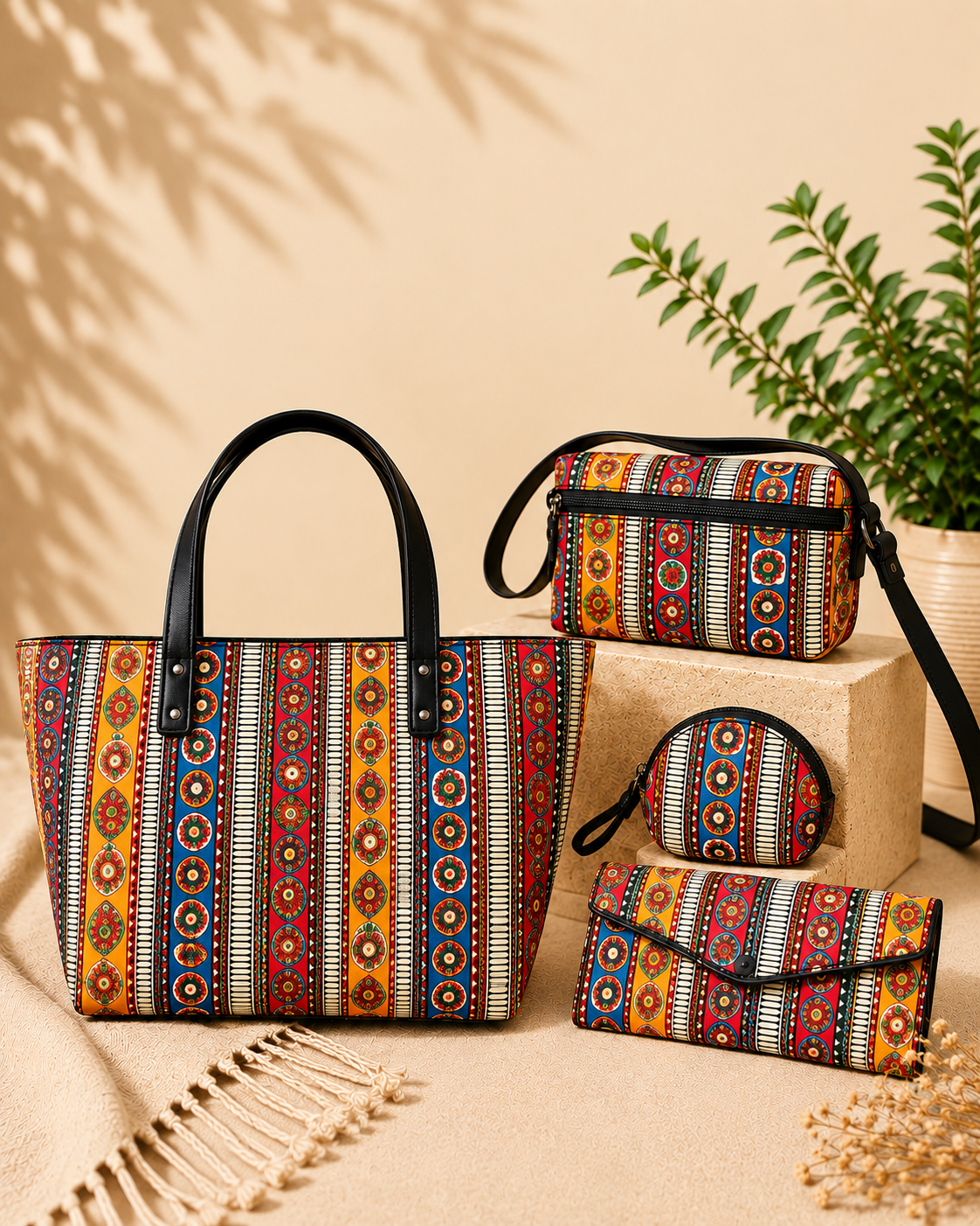 Multicolor Tribal Chevron