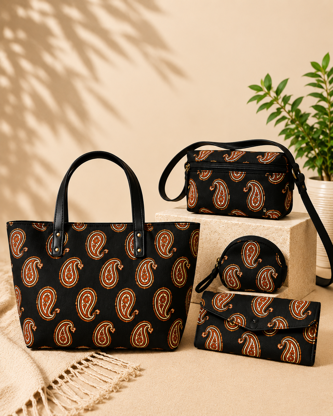 Midnight Paisley Collection