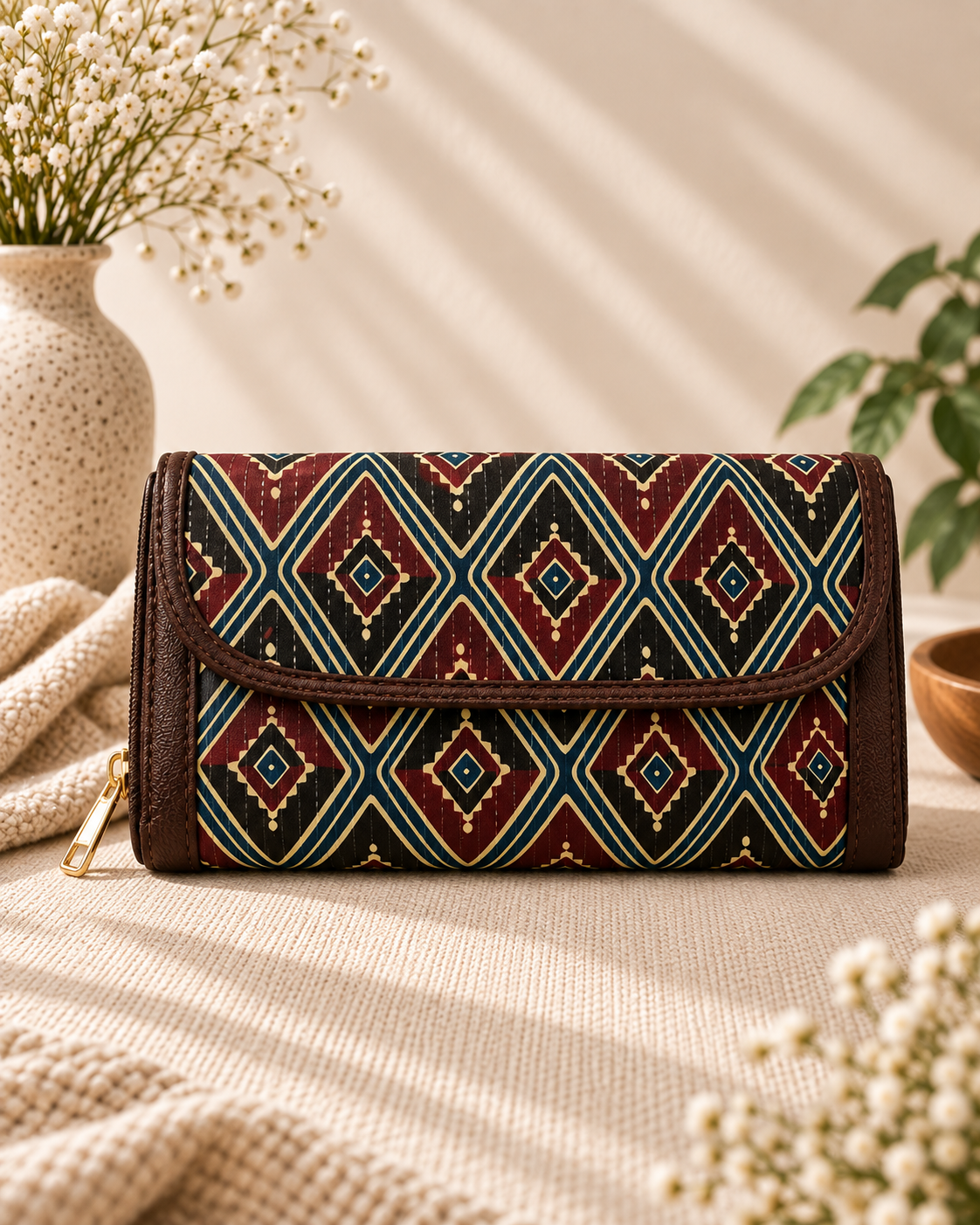 Red & Black Geometric