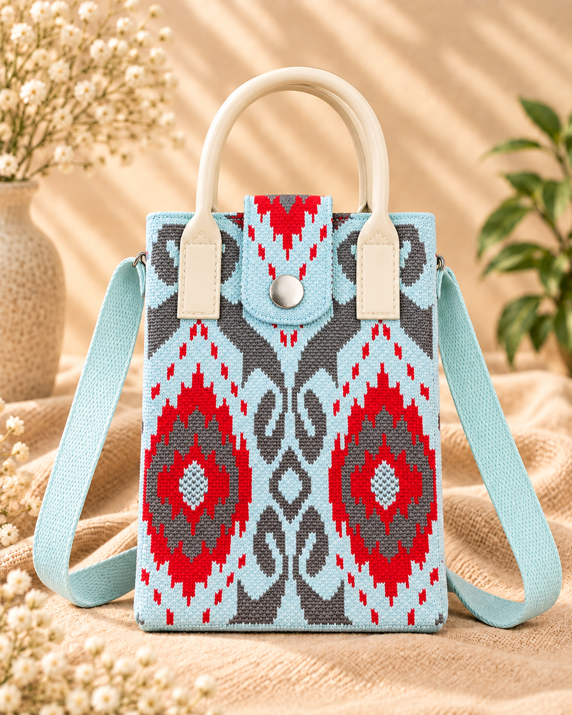 Aqua Ikat