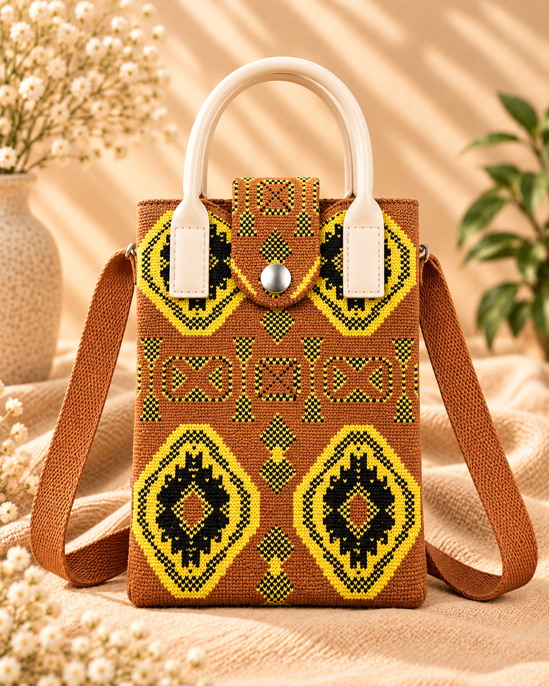 Brown & Yellow